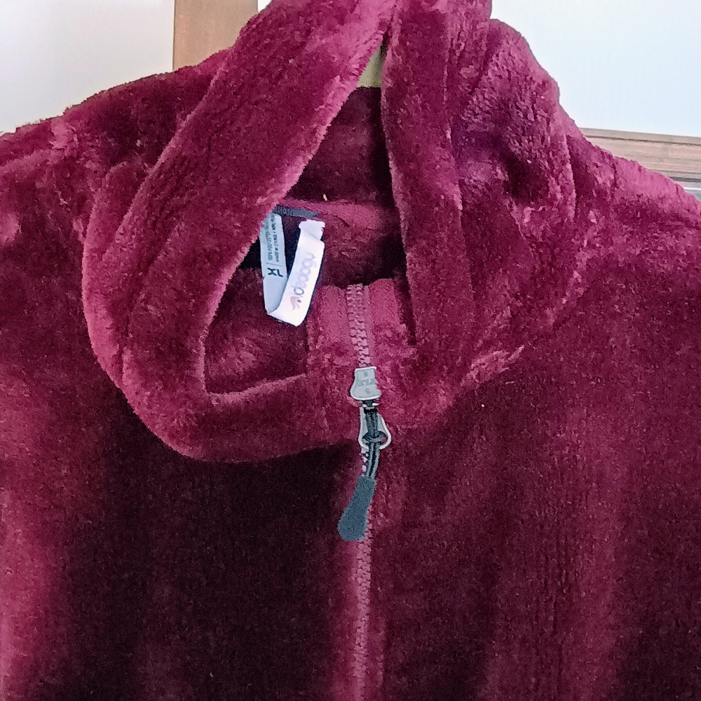 Ideology Warm Burgundy Outerwear Jacket
